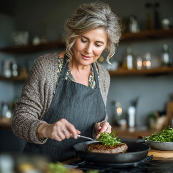 Healthy nutrition consultation for seniors